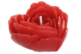 DKD Home Decor Vela Rojo 6 x 3 x 6 cm (12 Unidades)