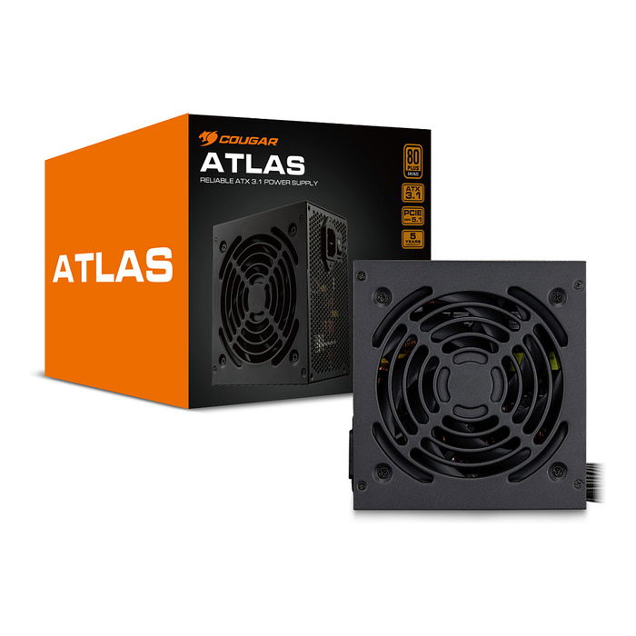 Cougar Fuente de Alimentación ATLAS 650W ATX3.1 80 Plus Bronze para PC Cougar Fuente de Alimentación ATLAS 650W ATX3.1 80 Plus Bronze para PC