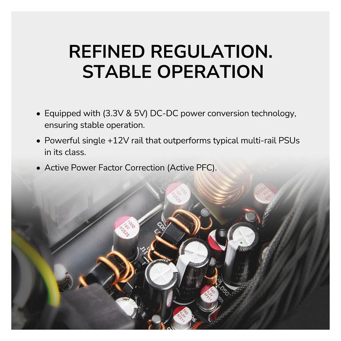 Cougar Fuente de Alimentación ATLAS 650W ATX3.1 80 Plus Bronze para PC Cougar Fuente de Alimentación ATLAS 650W ATX3.1 80 Plus Bronze para PC