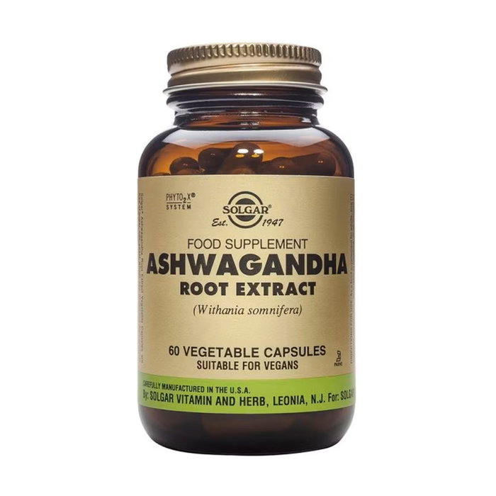 SOLGAR Ashwagandha 60 Cápsulas Vegetales
