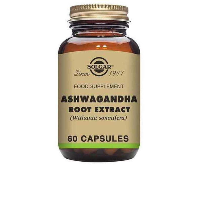 SOLGAR Ashwagandha (Withania somnifera) 60 cápsulas vegetales SOLGAR Ashwagandha (Withania somnifera) 60 cápsulas vegetales