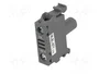 ABB Elemento iluminador LED amarillo 22mm 230VAC
