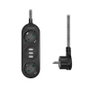 LogiLink Regleta de 2 Tomas CEE 7/3 y 3 Puertos USB-A con Cable Textil