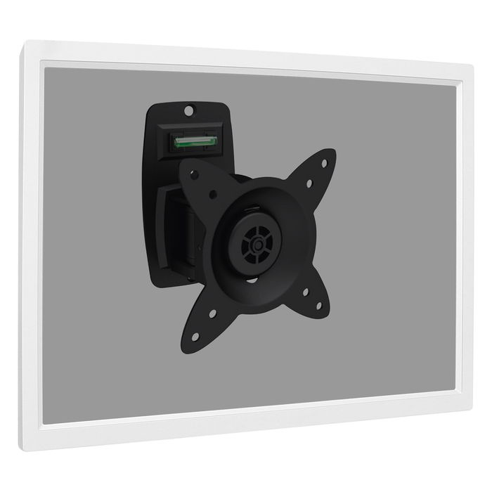 Digitus Soporte de Pared Giratorio Universal para Pantalla de hasta 27", Metal, Negro