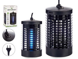 IBERGARDEN Lámpara Matamosquitos 4W Negro 13x23x13cm (Set de 6)