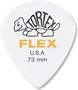 Dunlop Púas Tortex Flex Jazz III 0.73mm Pack 12 Unidades