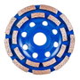 Workpro Muela Copa Diamantada Profi, Ø115 x 22.2 mm, 18 Dientes Segmentados, para Pulido Rápido de Hormigón y Piedra