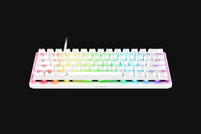 Razer Huntsman V3 Pro Tenkeyless Blanco USA Layout