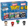 Funko Bitty POP Marvel Spider-Man Blister 4 Figuras Coleccionables