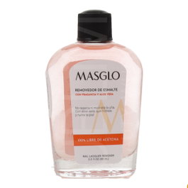 Masglo Removedor de Esmalte con Fragancia y Aloe Vera 60 ml