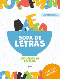 ALGAR, Sopa de letras. Cuaderno de lectura (letra de imprenta) - AA.VV