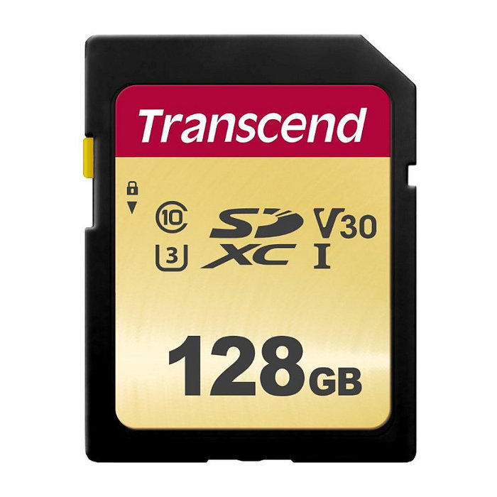Transcend SDC500S Tarjeta SDXC de 128GB UHS-I U3, Clase 10, Velocidad de Lectura 95 MB/s, Escritura 60 MB/s Transcend SDC500S Tarjeta SDXC de 128GB UHS-I U3, Clase 10, Velocidad de Lectura 95 MB/s, Escritura 60 MB/s