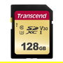 Transcend SDC500S Tarjeta SDXC de 128GB UHS-I U3, Clase 10, Velocidad de Lectura 95 MB/s, Escritura 60 MB/s