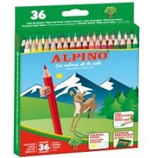 Alpino Lápices de Colores Estuche 36 Unidades Surtidos 175 mm