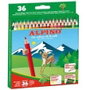 Alpino Lápices de Colores Surtidos Estuche de 36 Unidades Largos
