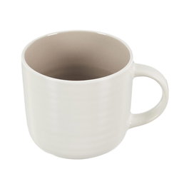 Home Deco Factory Mug 400 Ml Beige Bicolor Cerámica