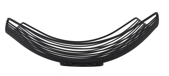 Confortime Frutero Metal Black 31 cm x 23.5 cm x 9.5 cm (12 Unidades)