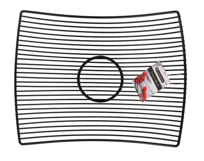 Confortime Frutero Metal Black 31 cm x 23.5 cm x 9.5 cm (12 Unidades)