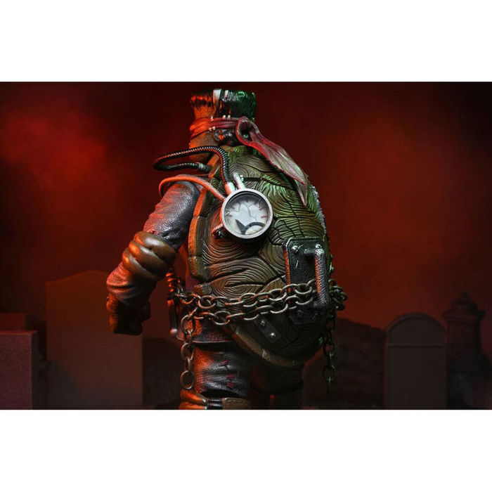 NECA Figura Ultimate Raphael As Frankenstein Monster Tortugas Ninja Articulada 18cm con Accesorios