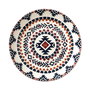 Home Deco Factory Plato Postre Porcelana Mirage, Diámetro 19 cm, Apto Microondas y Lavavajillas, Color Surtido (Granate, Azul, Verde)