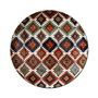 Home Deco Factory Plato Postre Porcelana Mirage, Diámetro 19 cm, Apto Microondas y Lavavajillas, Color Surtido (Granate, Azul, Verde)