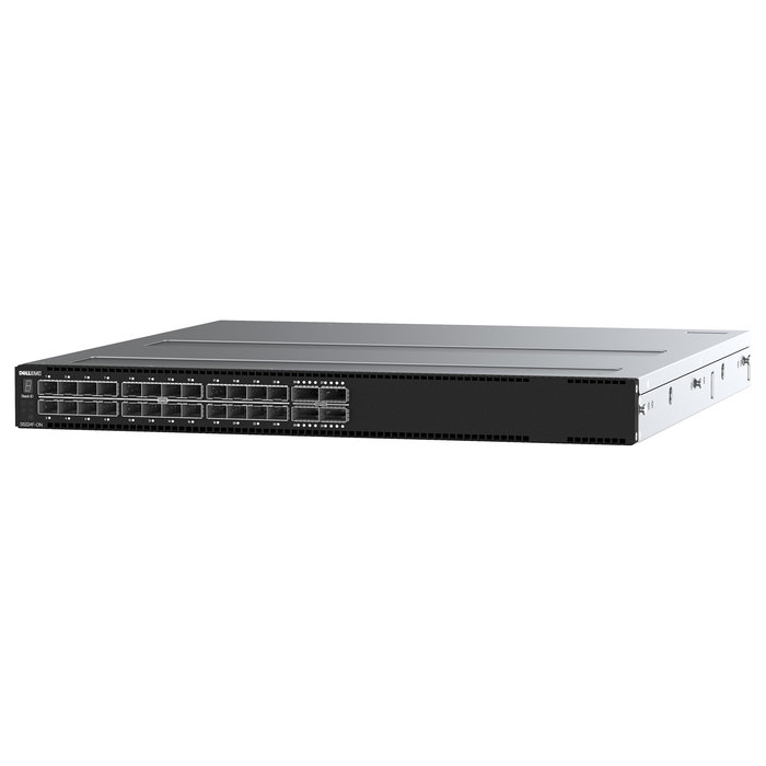 DELL Switch de Red S5224F-ON Gestionado L2/L3 1U, 24 Puertos SFP28 25GbE + 4 Puertos QSFP28 100GbE, Fuente de Alimentación Redundante
