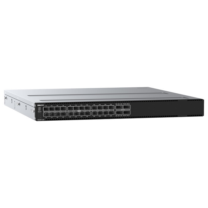DELL Switch de Red S5224F-ON Gestionado L2/L3 1U, 24 Puertos SFP28 25GbE + 4 Puertos QSFP28 100GbE, Fuente de Alimentación Redundante