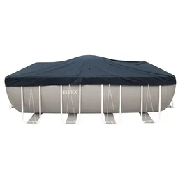 Intex Cubierta de Invierno para Piscina Tubular Rectangular, L 7.32 x A 3.66 m, INT1735916935516