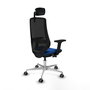 PIQUERAS Y CRESPO Silla de oficina Mardos Azul/Negro