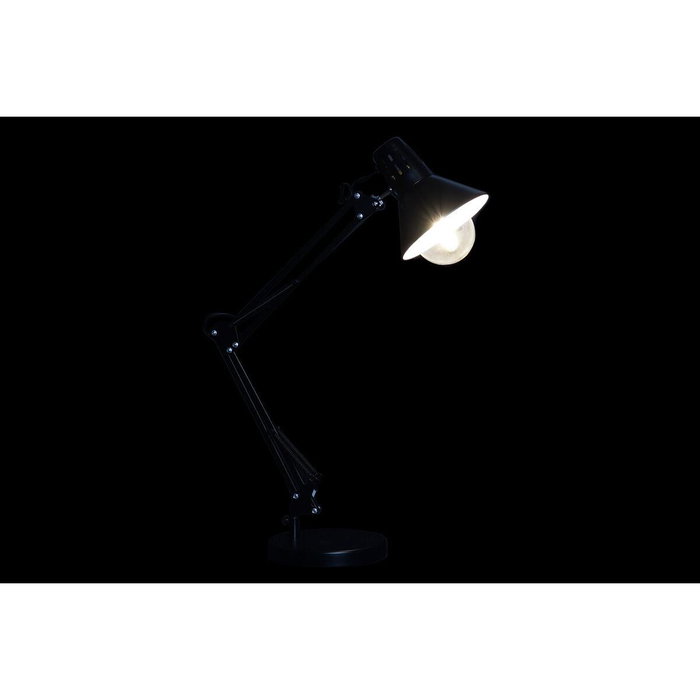 DKD Home Decor Lámpara Sobremesa Scandi Negro 39 x 69 x 22 cm