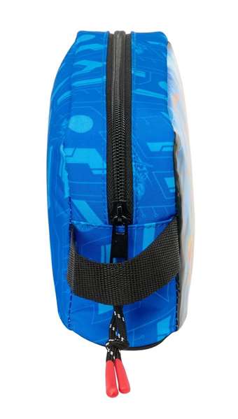 Portameriendas Térmico Hot Wheels Let's race Azul Negro 21,5 x 12 x 6,5 cm
