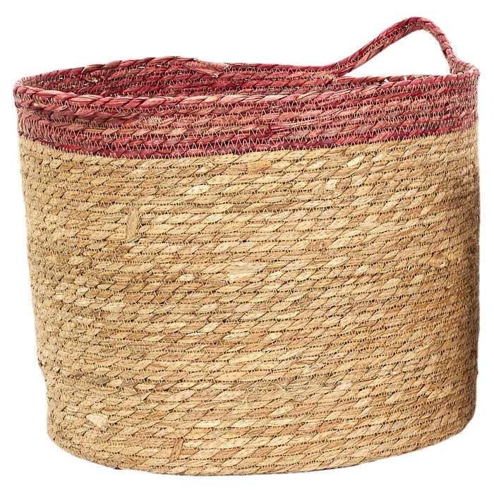 Home Deco Factory Juego de 3 Cestas Trenzadas Bicolo