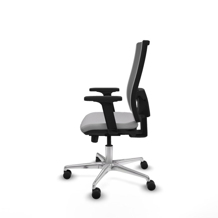 PIQUERAS Y CRESPO Silla de oficina Horna con mecanismo Sincro/Traslack, Gris PIQUERAS Y CRESPO Silla de oficina Horna con mecanismo Sincro/Traslack, Gris