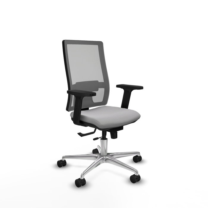 PIQUERAS Y CRESPO Silla de oficina Horna con mecanismo Sincro/Traslack, Gris PIQUERAS Y CRESPO Silla de oficina Horna con mecanismo Sincro/Traslack, Gris