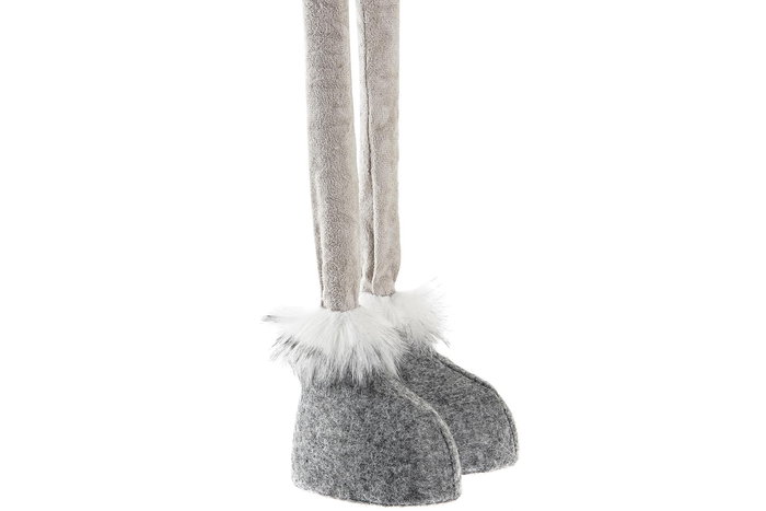 DKD Home Decor Figura Navidad Tradicional Reno Gris Rojo Blanco 14 x 60 x 26 cm Poliester DKD Home Decor Figura Navidad Tradicional Reno Gris Rojo Blanco 14 x 60 x 26 cm Poliester