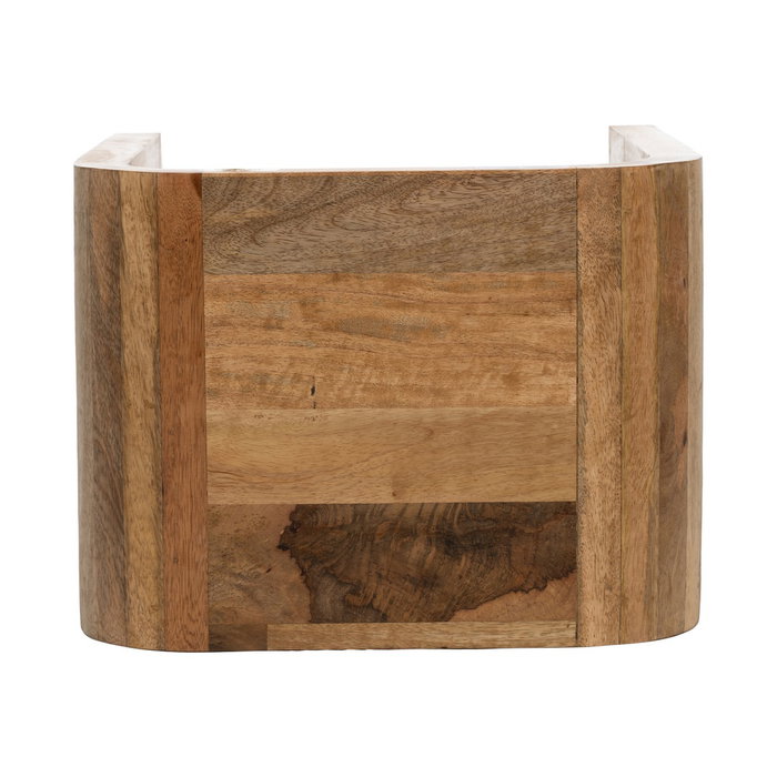 Ixia Mesita de noche en madera de mango natural Ixia Mesita de noche en madera de mango natural