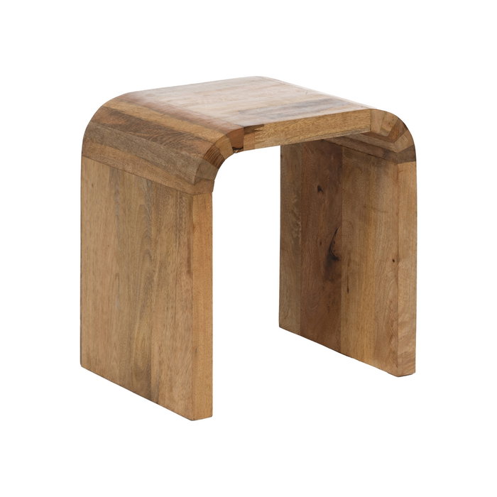 Ixia Mesita de noche en madera de mango natural Ixia Mesita de noche en madera de mango natural