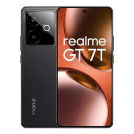 Realme GT 7T Smartphone 6.8" 5G 12 GB RAM 256 GB Almacenamiento 7000 mAh Negro