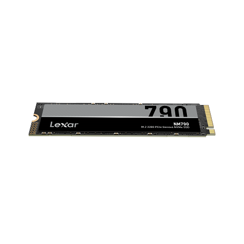 Lexar NM790 SSD 4 TB M.2 NVMe PCI Express 4.0 Velocidad Lectura 7400 MB/s Velocidad Escritura 6500 MB/s