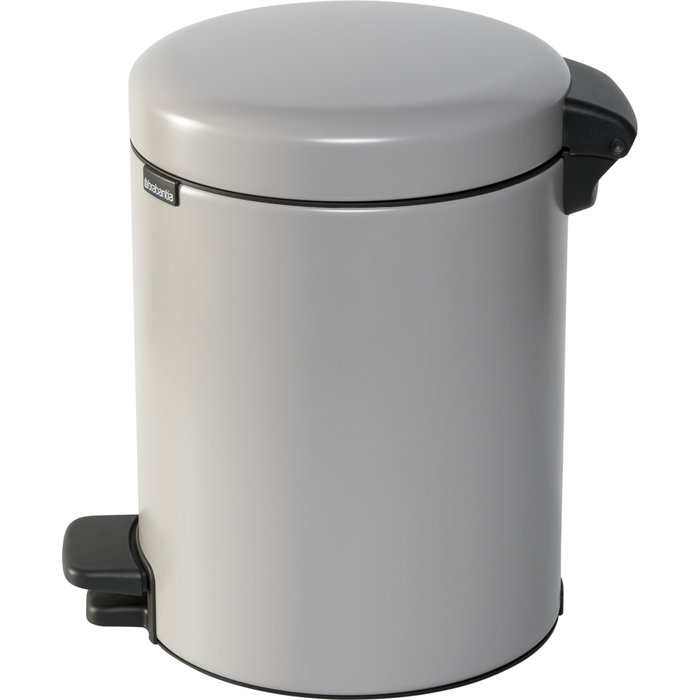 Brabantia Newicon Cubo de basura con pedal 5,0 L soft grey Brabantia Newicon Cubo de basura con pedal 5,0 L soft grey