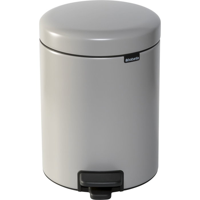 Brabantia Newicon Cubo de basura con pedal 5,0 L soft grey Brabantia Newicon Cubo de basura con pedal 5,0 L soft grey