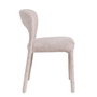DKD Home Decor Silla de Metal y Poliéster Beige