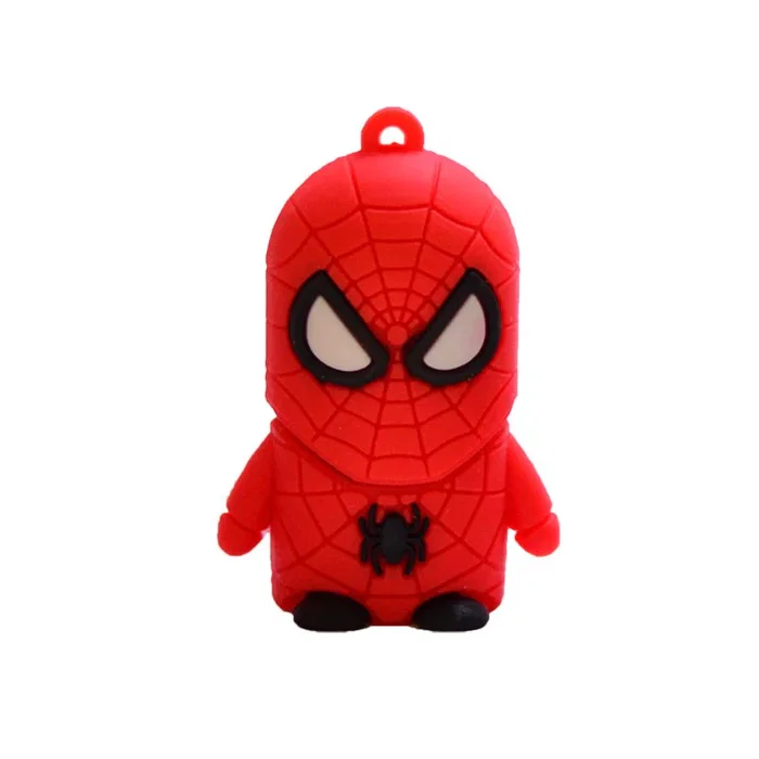 Tech One Tech Pendrive 32 GB USB Tipo A 2.0, Negro y Rojo con Llavero, Caucho, Referencia TEC5501-32