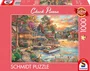 Schmidt Rompecabezas SCH1745475624390 de 1000 Piezas - Chuck Pinson - Paisaje Dorado al Atardecer - Multicolor - Para Adultos