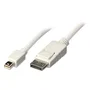 Lindy 41058 Cable DisplayPort Mini DisplayPort a DisplayPort 1.2 3m Blanco, Macho-Macho, 4K 3840x2160 Pixeles