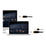 LogiLink Cable HDMI a DisplayPort con USB, 4K/30 Hz, 2 m, negro