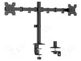 LogiLink Soporte Dual para Monitores 17-32 Pulgadas en Acero