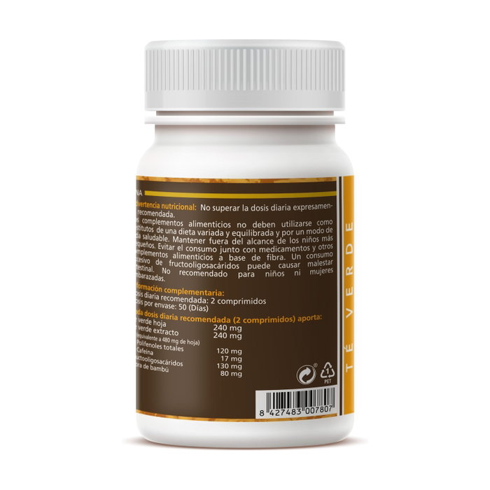 Sotya Té Verde 700mg 100 comprimidos Sotya Té Verde 700mg 100 comprimidos
