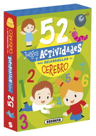 52 juegos y actividades para desarrollar tu cerebro, Ediciones, Susaeta - SUSAETA EDICIONES