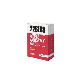 226ERS High Energy Gel Cherry con 95mg de cafeína, estuche de 8 unidades